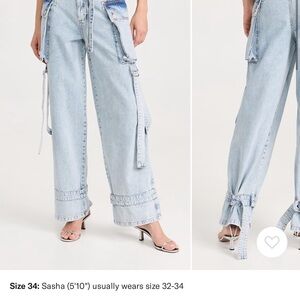 Light Blue Women's Utility Jeans Stella Nova